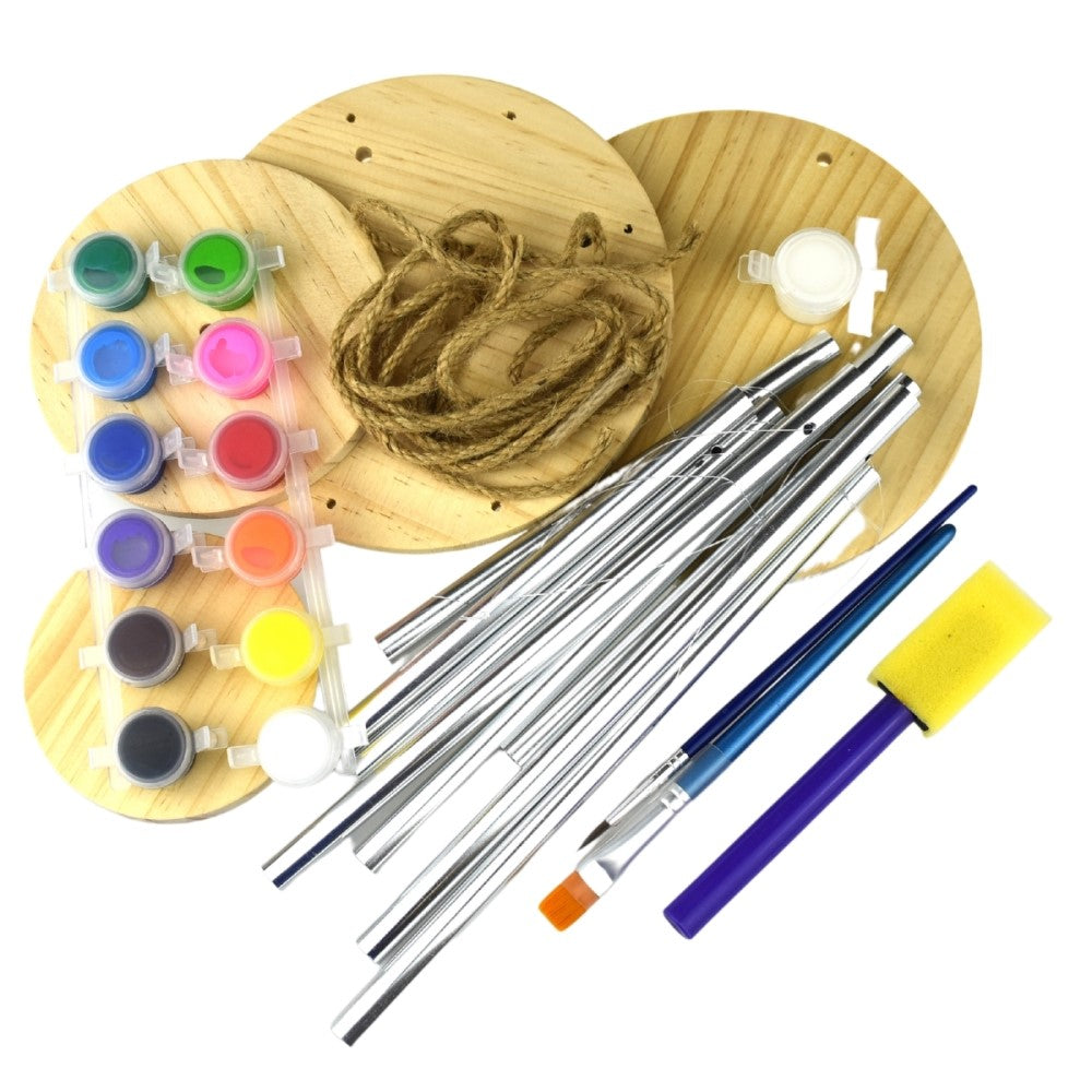 Kids Paint Your Own Wind Chime Craft Kit