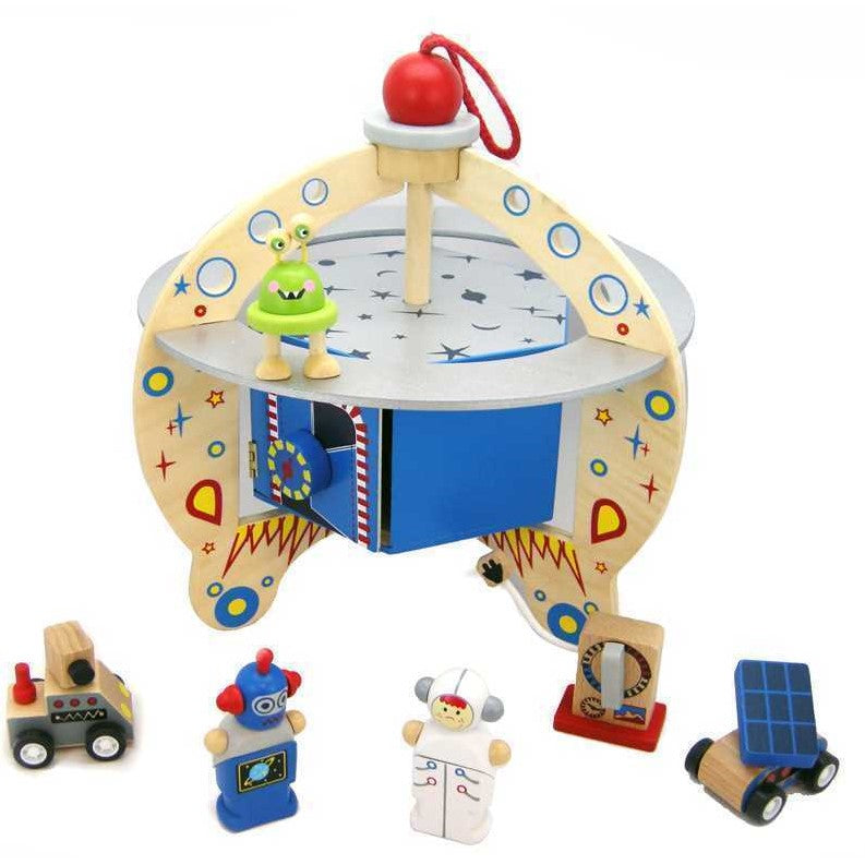 Kids UFO Spaceship Playset