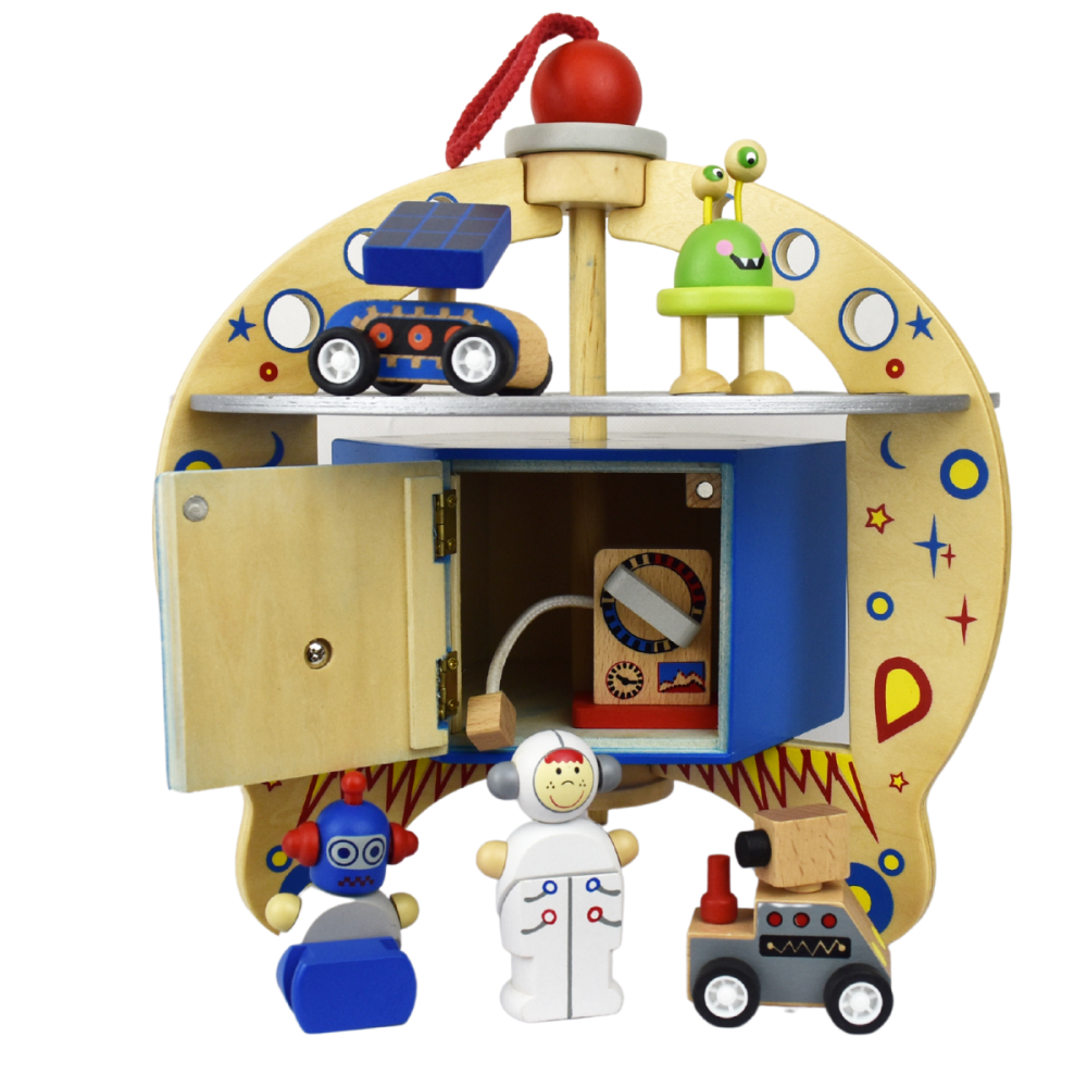 Kids UFO Spaceship Playset