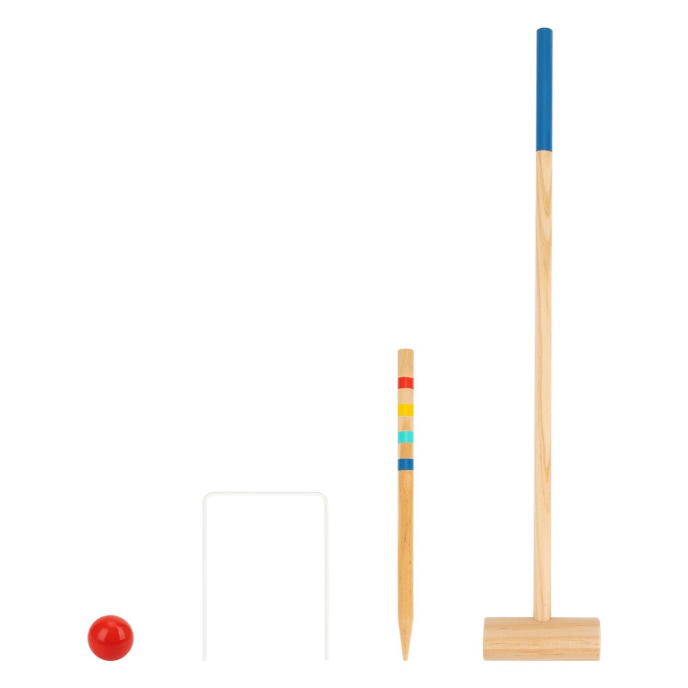 Kids Wooden Croquet Lawn Game