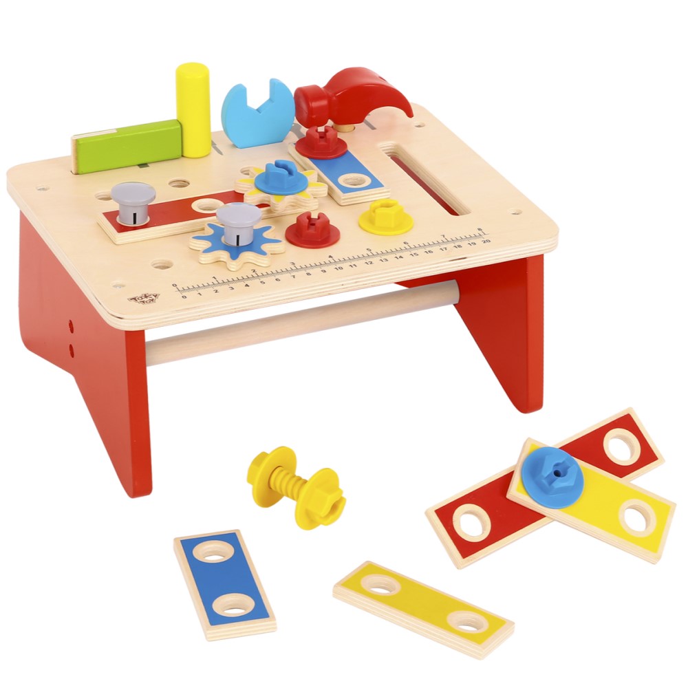 Kids Wooden Mechanic Workbench