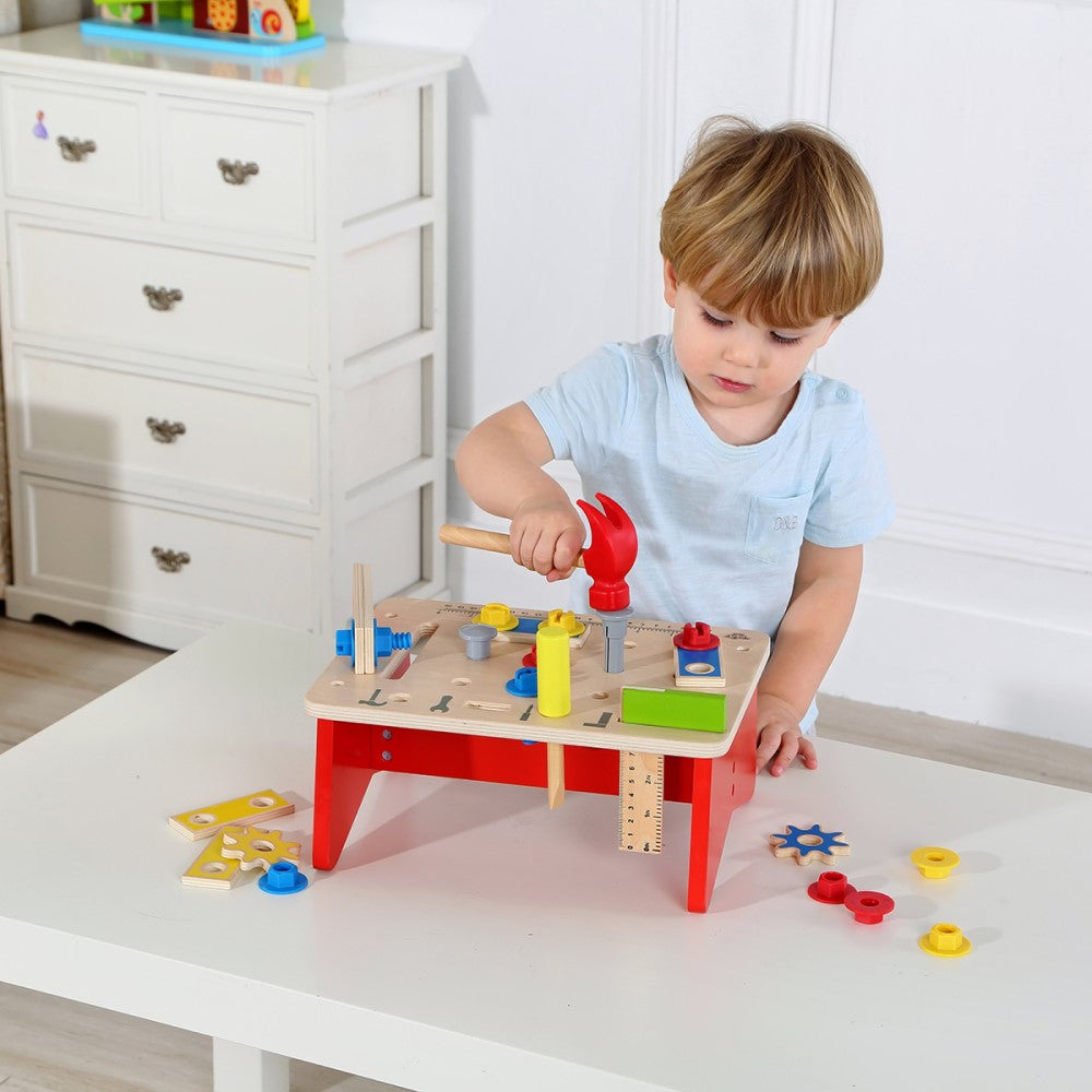 Kids Wooden Mechanic Workbench