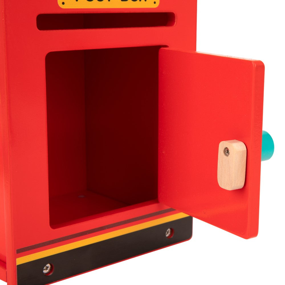 Kids Wooden Post Box Playset