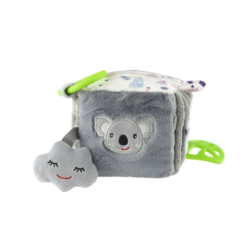 Koala Snuggle Soft Baby Sensory Cube Toy