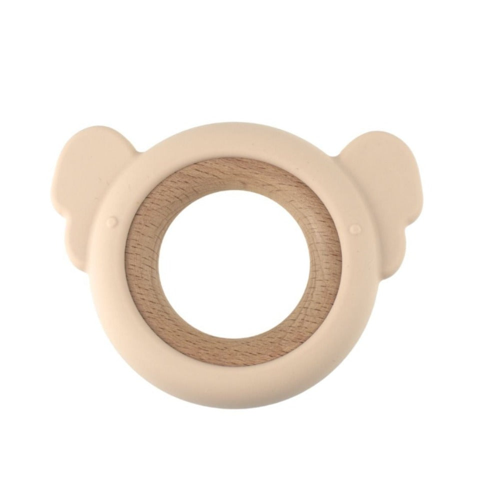 Koala Wooden Silicone Teether (Available in 2 Colors)