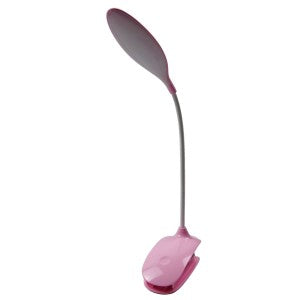 LED Portable Clamp Dimmer Lamp - Pink