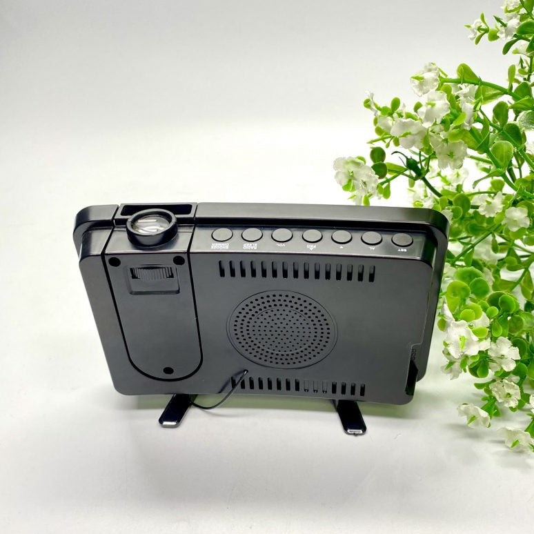 LED Radio Clock with Projector - Available in 2 Colors