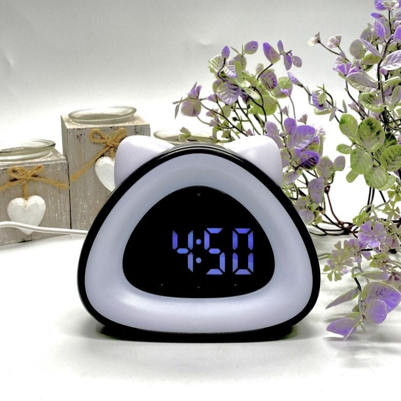 LED Touch Screen Table Clock - Available in 3 Colors