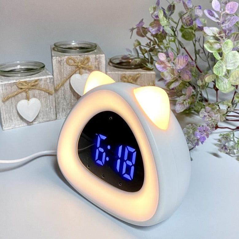 LED Touch Screen Table Clock - Available in 3 Colors