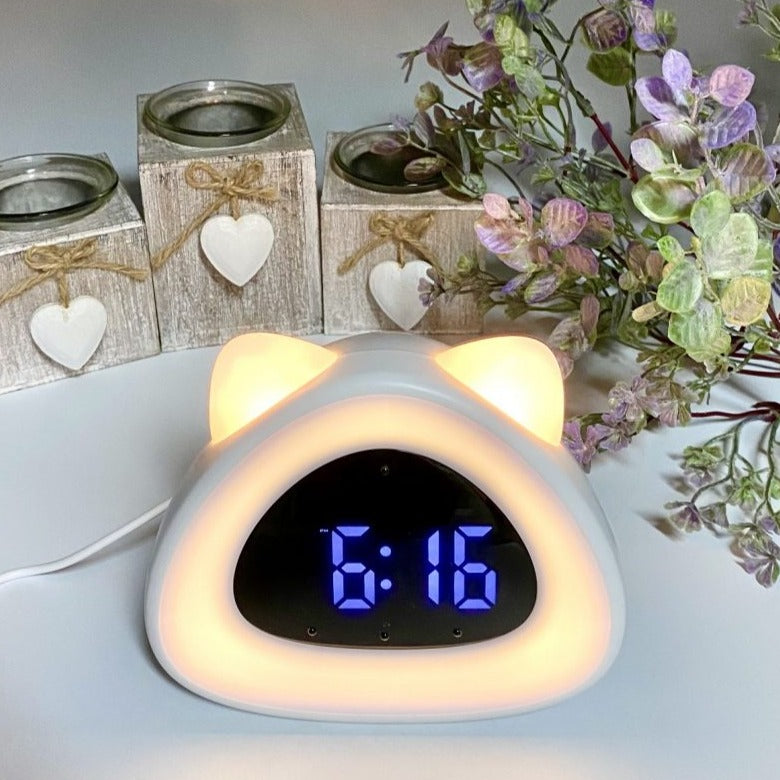 LED Touch Screen Table Clock - Available in 3 Colors