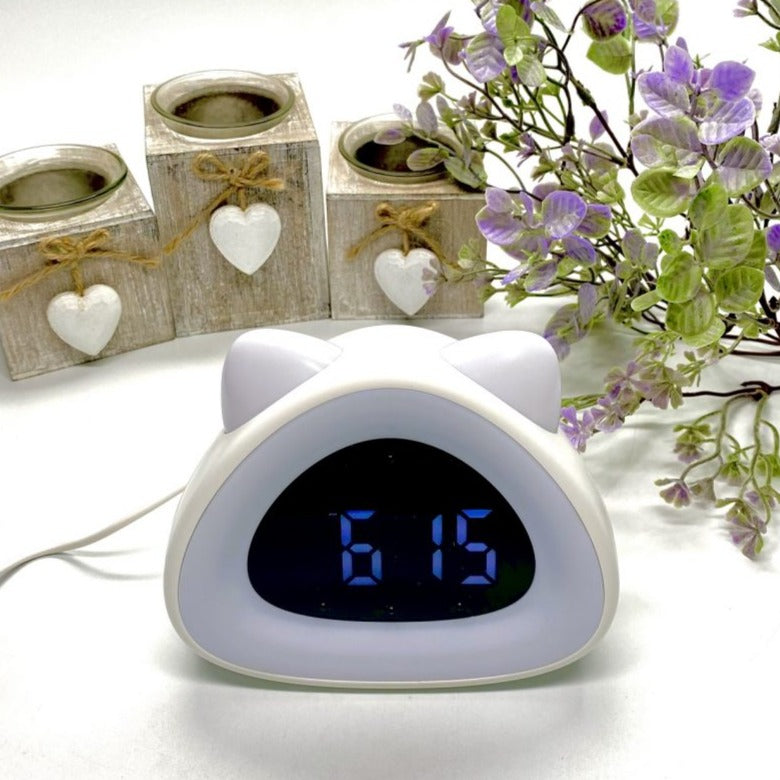 LED Touch Screen Table Clock - Available in 3 Colors