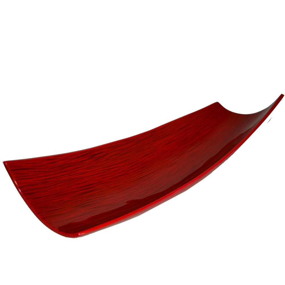 Lacquer Luminosity Unique Style Tray - Red (Available in 2 Sizes)