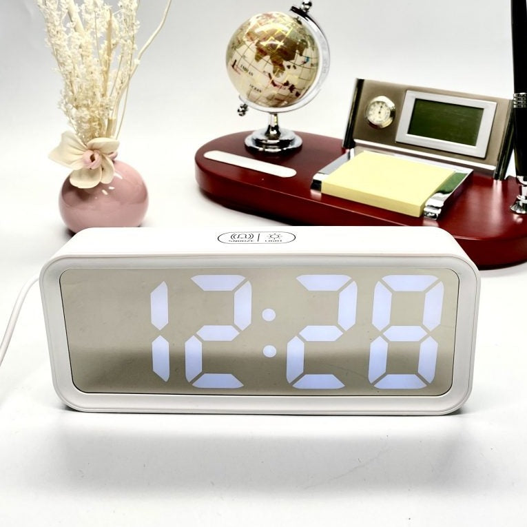 Large Screen LED Table Clock - Available in 3 Colors