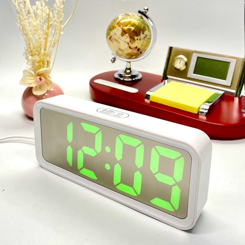 Large Screen LED Table Clock - Available in 3 Colors