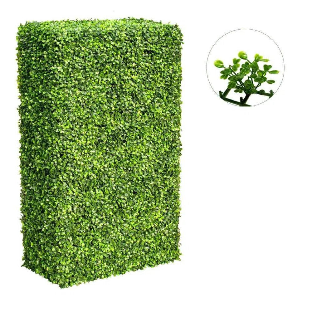 Large UV Resistant Portable Boxwood Hedge 100 x 200cms