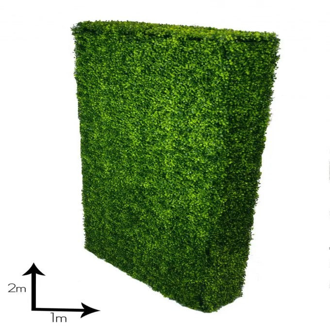 Large UV Resistant Portable Boxwood Hedge 100 x 200cms