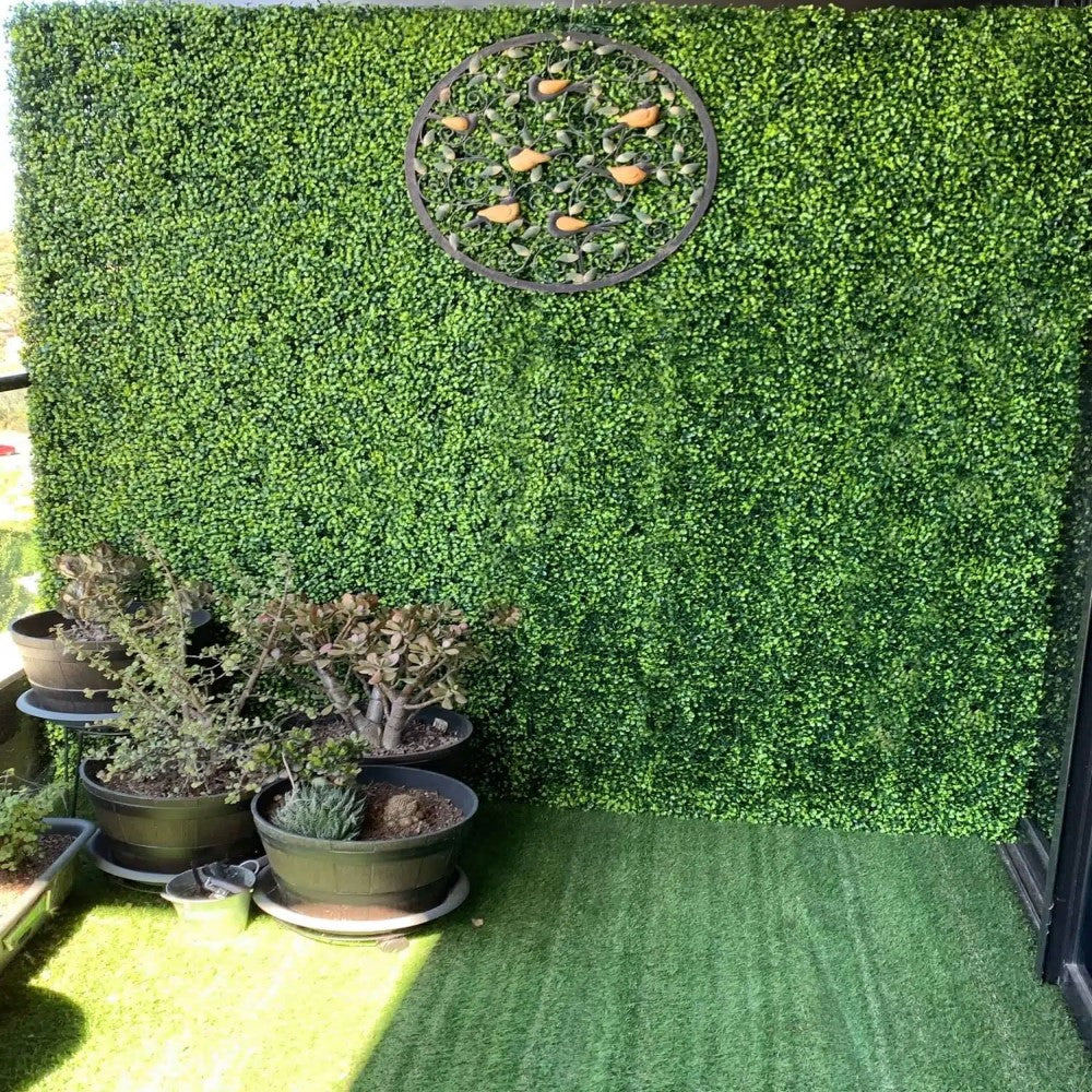 Large UV Resistant Portable Boxwood Hedge 100 x 200cms