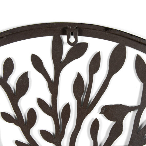 Laser cut Round Tree of Life Birds Wall Decor