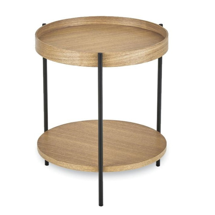 Layered Serenity Side Table 49cms (Available in 2 Colors)