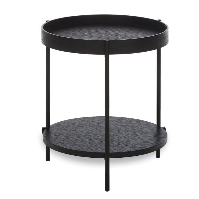 Layered Serenity Side Table 49cms (Available in 2 Colors)