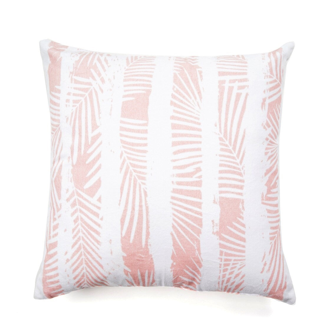 Leaf Striped Pattern Cotton Cushion Cover 50 x 50cms