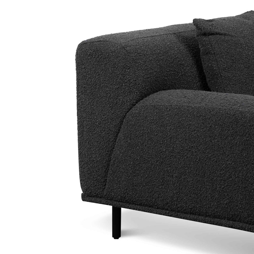 Leisure Haven Lounge Armchair - Charcoal Grey