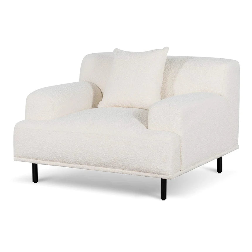 Leisure Haven Lounge Armchair - White