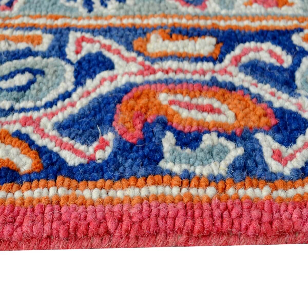 Leland Handmade Woolen Rug - Light Pink (Available in 3 Sizes)