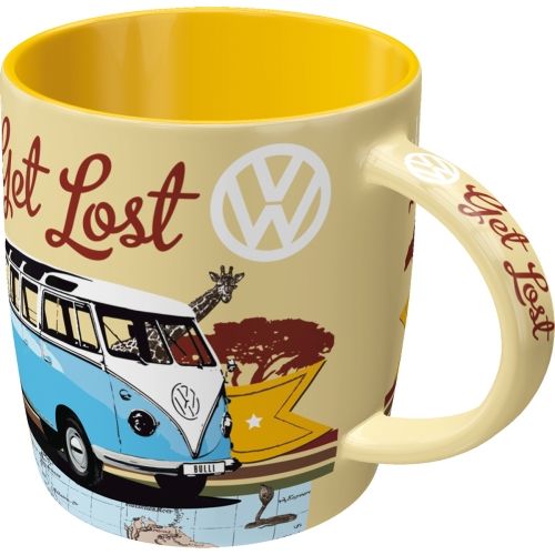 "Let's Get Lost" Ceramic Coffee Mug