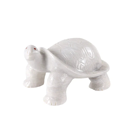 Lifelike Marble Turtle Figurine 20cms - Available in 3 Colors