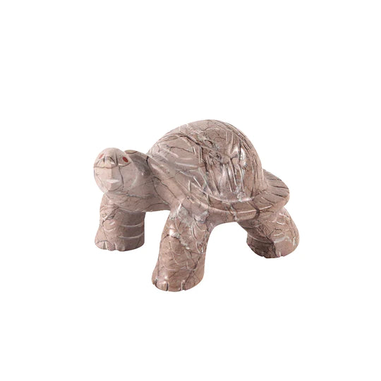 Lifelike Marble Turtle Figurine 10cms - Available in 3 Colors