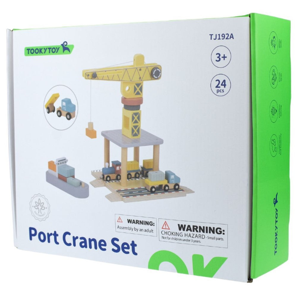 Lift and Load Port Crane Cargo Set