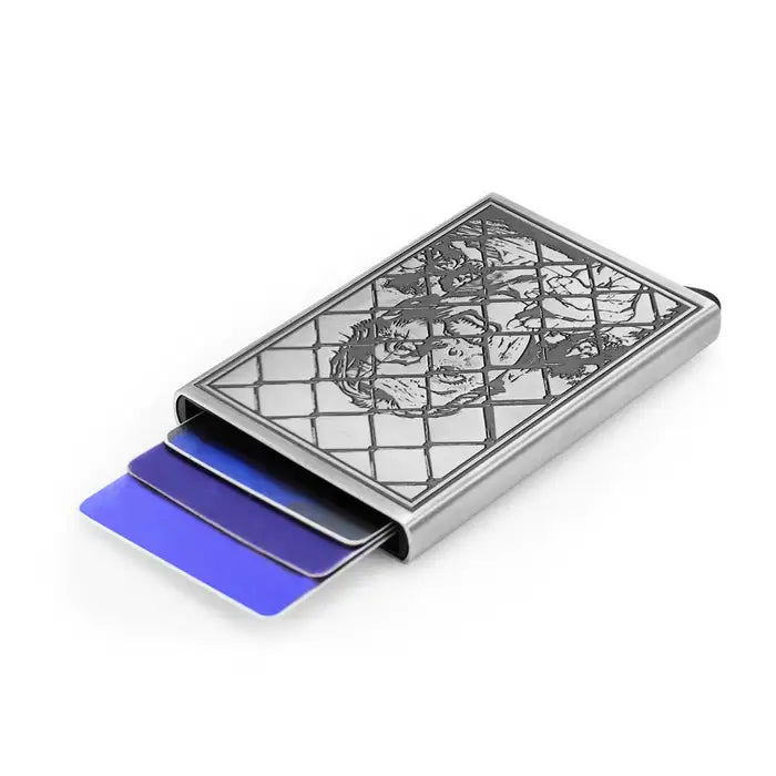 Limited Edition Joker Pewter Card Wallet