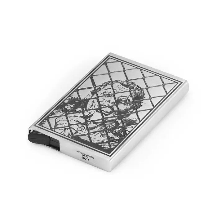 Limited Edition Joker Pewter Card Wallet