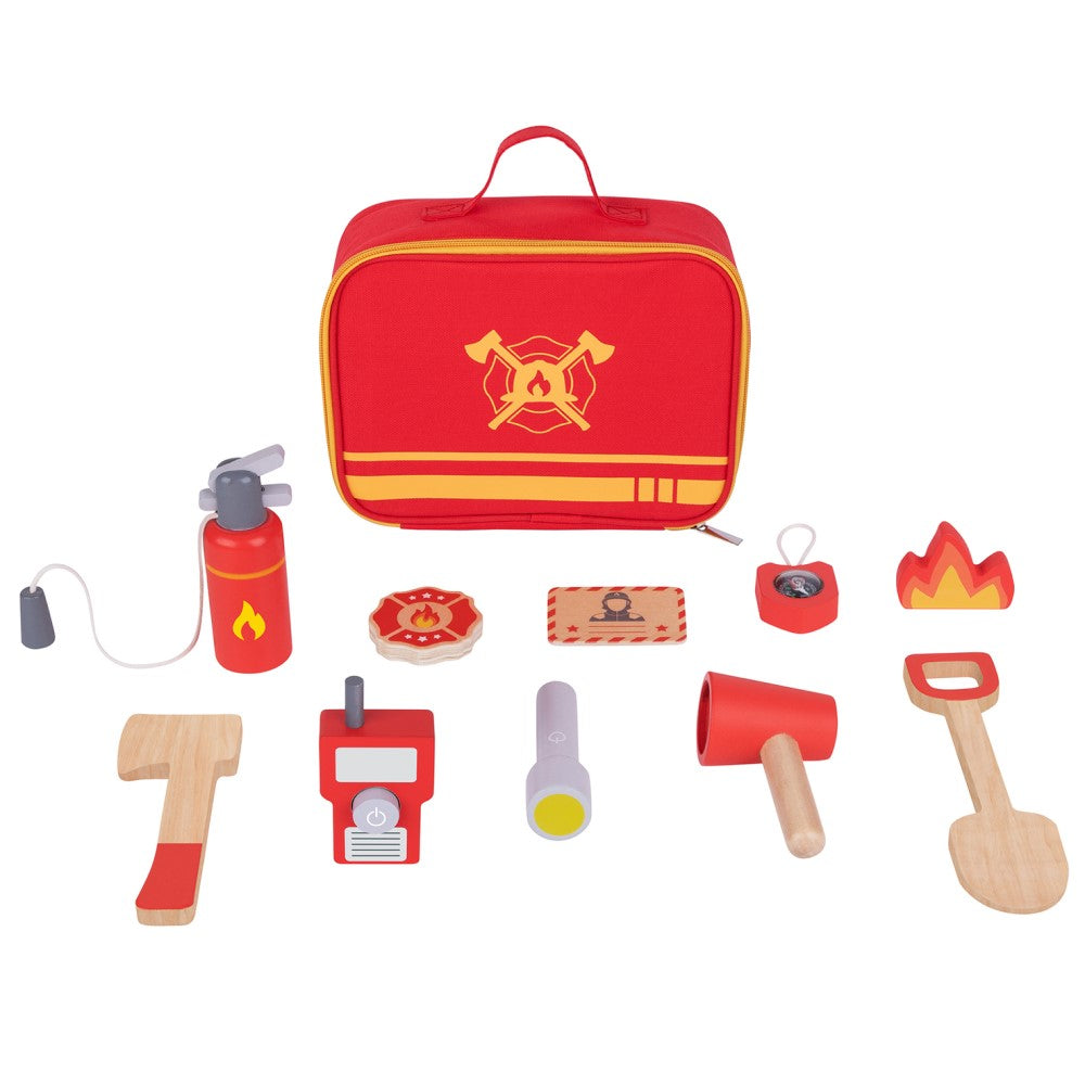 Little Firefighter Playset In Carry Bag