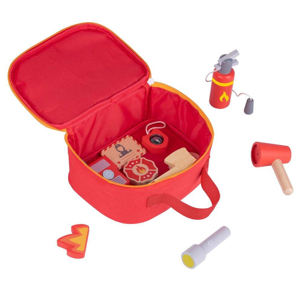 Little Firefighter Playset In Carry Bag