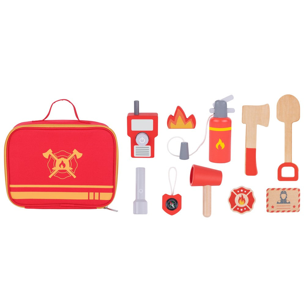 Little Firefighter Playset In Carry Bag