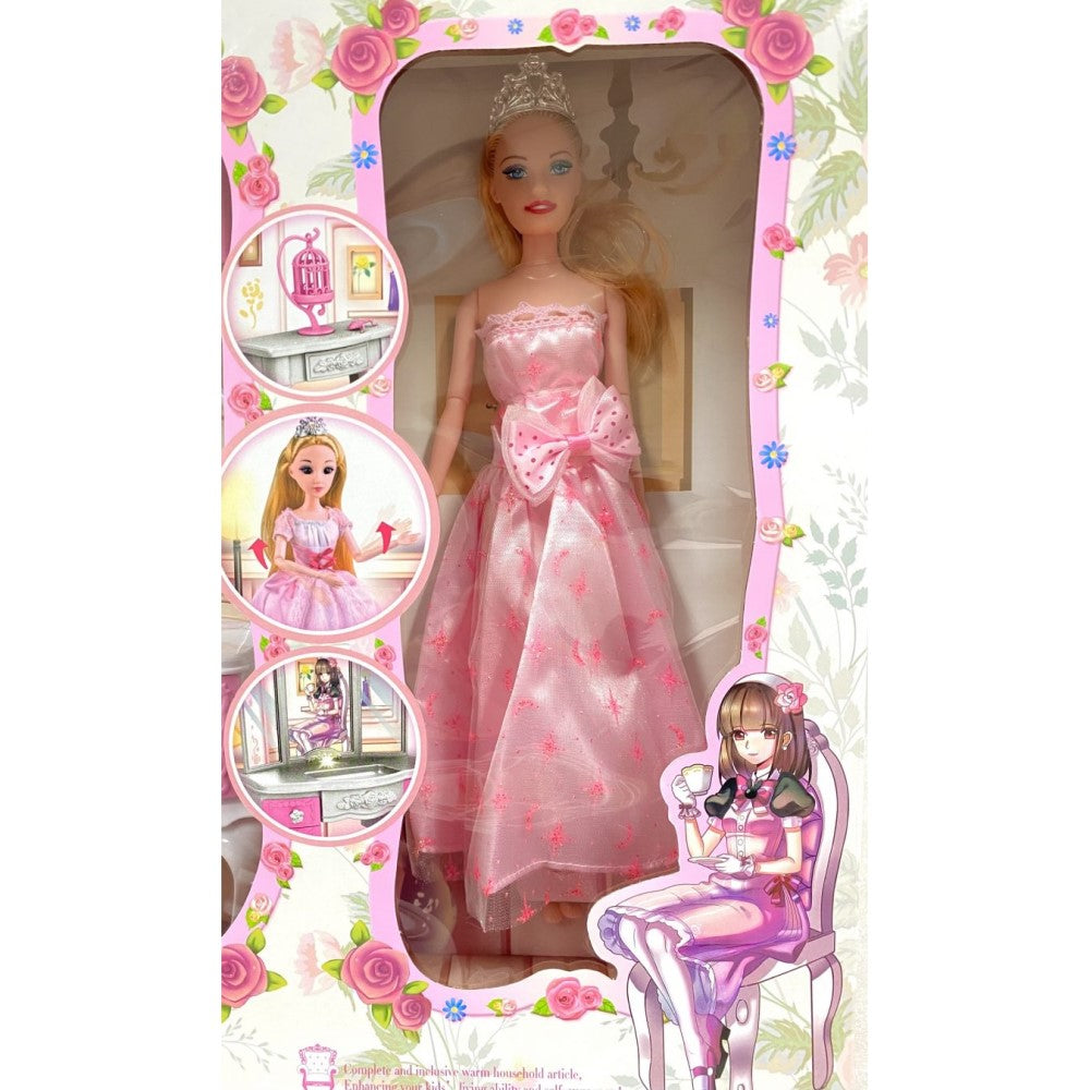 Lovely Princess With LED Light On With Music - Available in 3 Colors