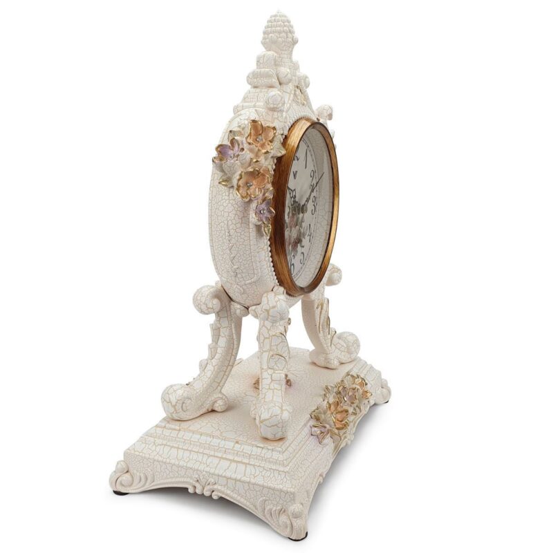 Luxurious Crystal Pendulum Table Clock 37.5cms