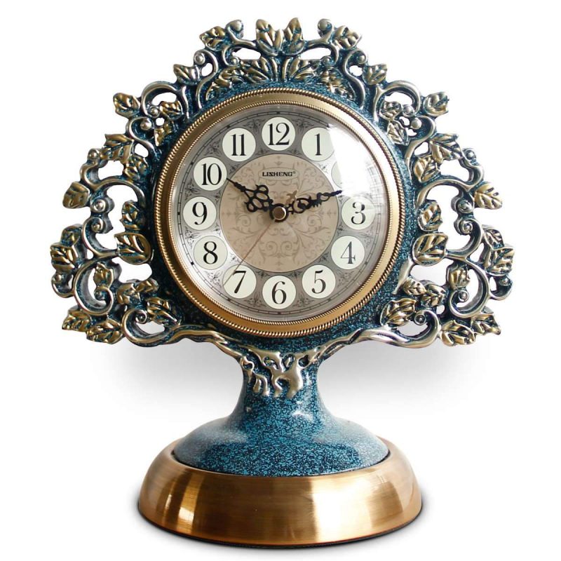 Luxurious Table Clock & Deers - Available in 2 Colors