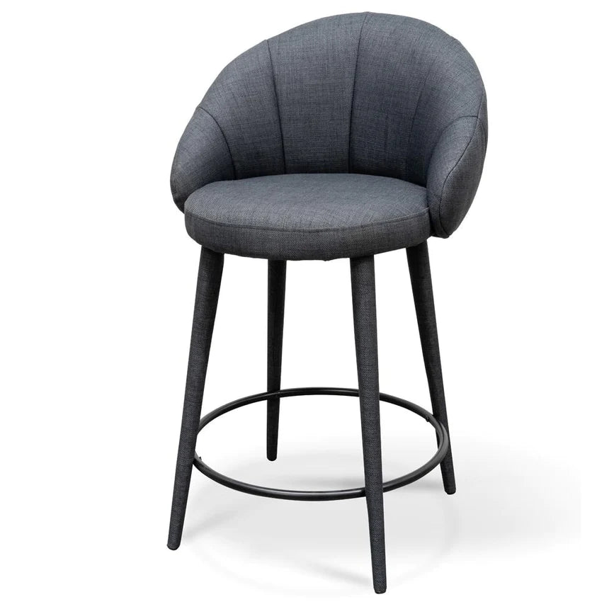 Luxury Luminary Bar Chair Stool - Grey