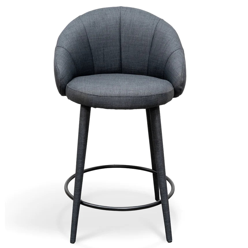 Luxury Luminary Bar Chair Stool - Grey