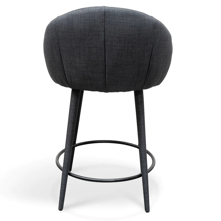 Luxury Luminary Bar Chair Stool - Grey