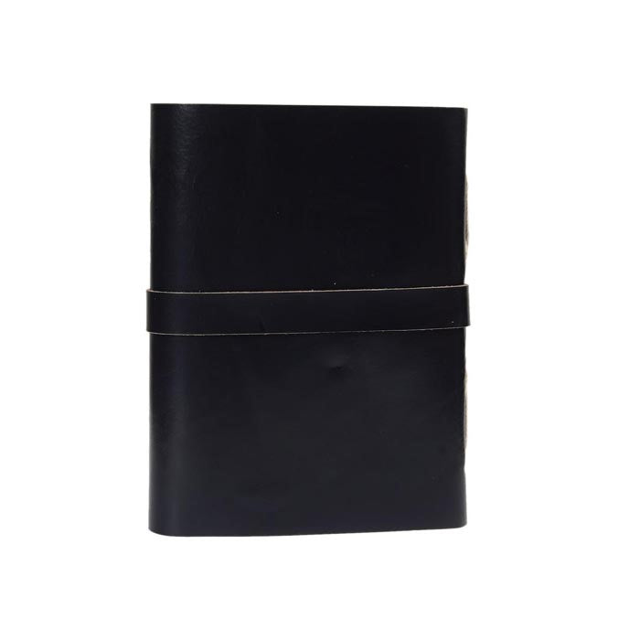 Luxury Luster Leather Journal with Belt Lock