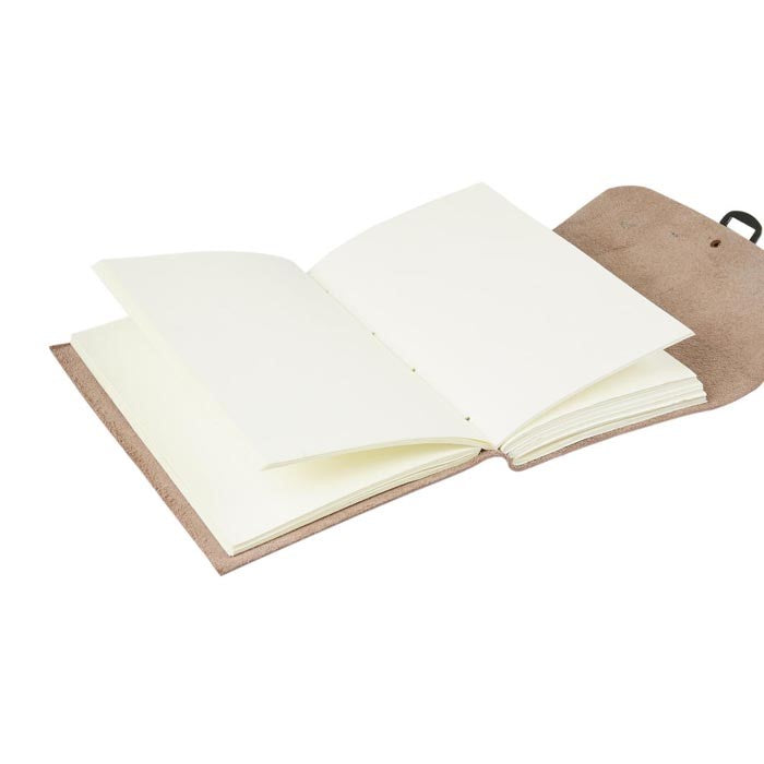 Luxury Luster Leather Journal with Belt Lock