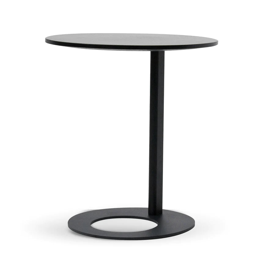 Luxury Metal Side Table 50cms - Black