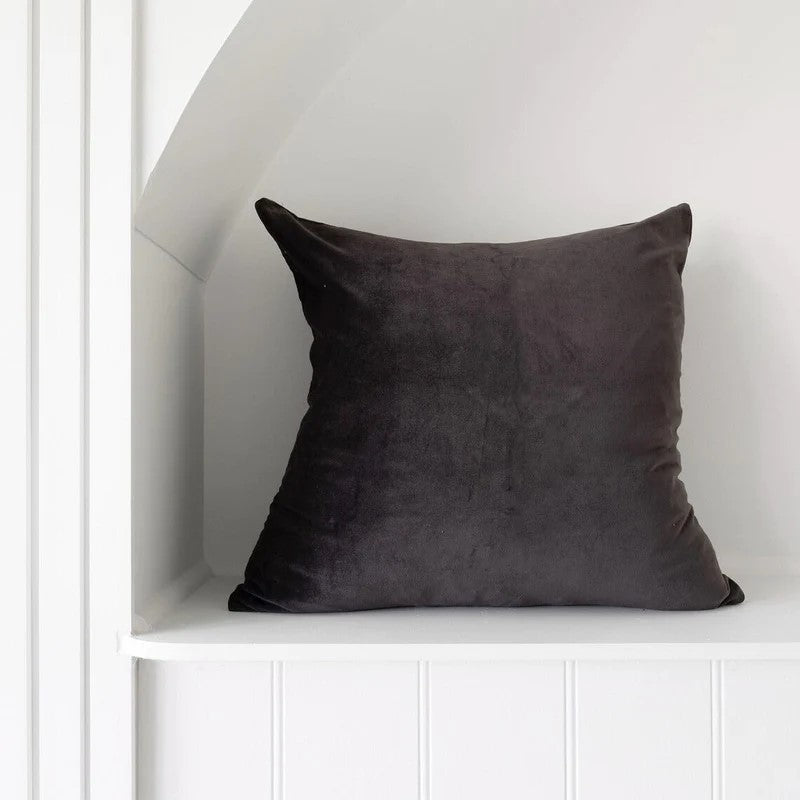 Luxury Smooth Velvet Cushion Cover 45 x 45cms - Available in 5 Colors