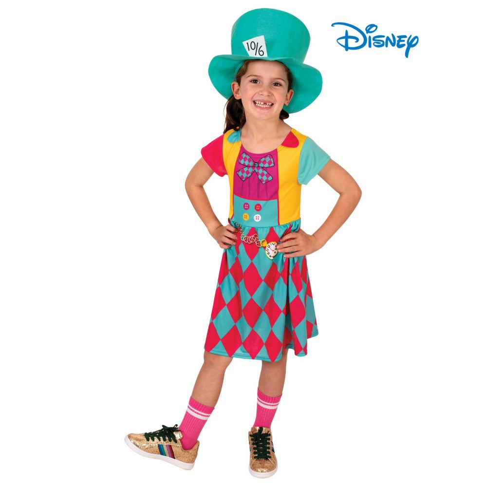 Mad Hatter Classic Child Girl's Costumes