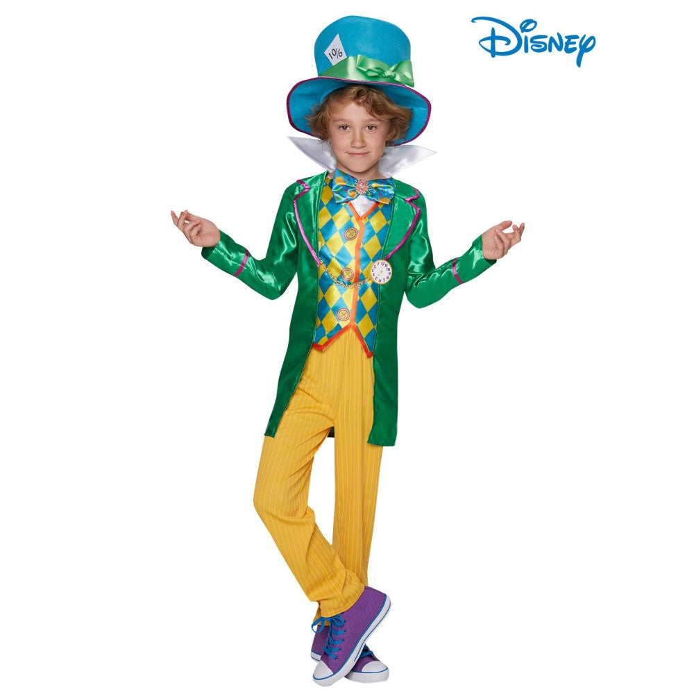 Mad Hatter Deluxe Boy's Costumes