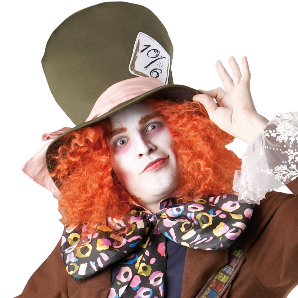 Mad Hatter Deluxe Men's Costumes (Available in 2 Sizes)